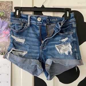AEO jean shorts